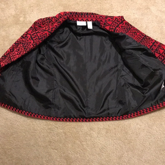 Alfred Dunner Patterned Jacket - Picture 3 of 5